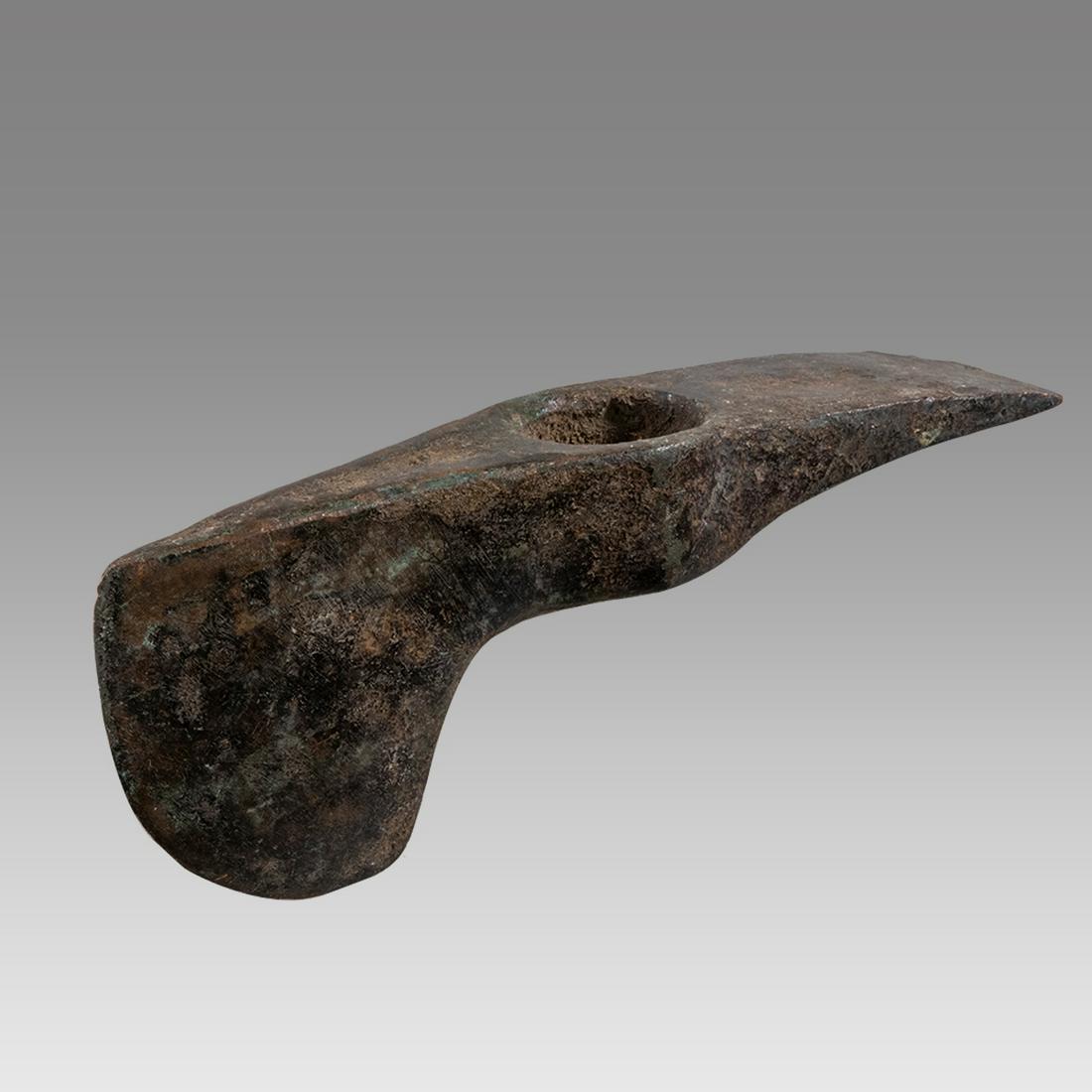 Ancient Luristan Large Bronze Axe head c.1000 BC. (1 of 2)