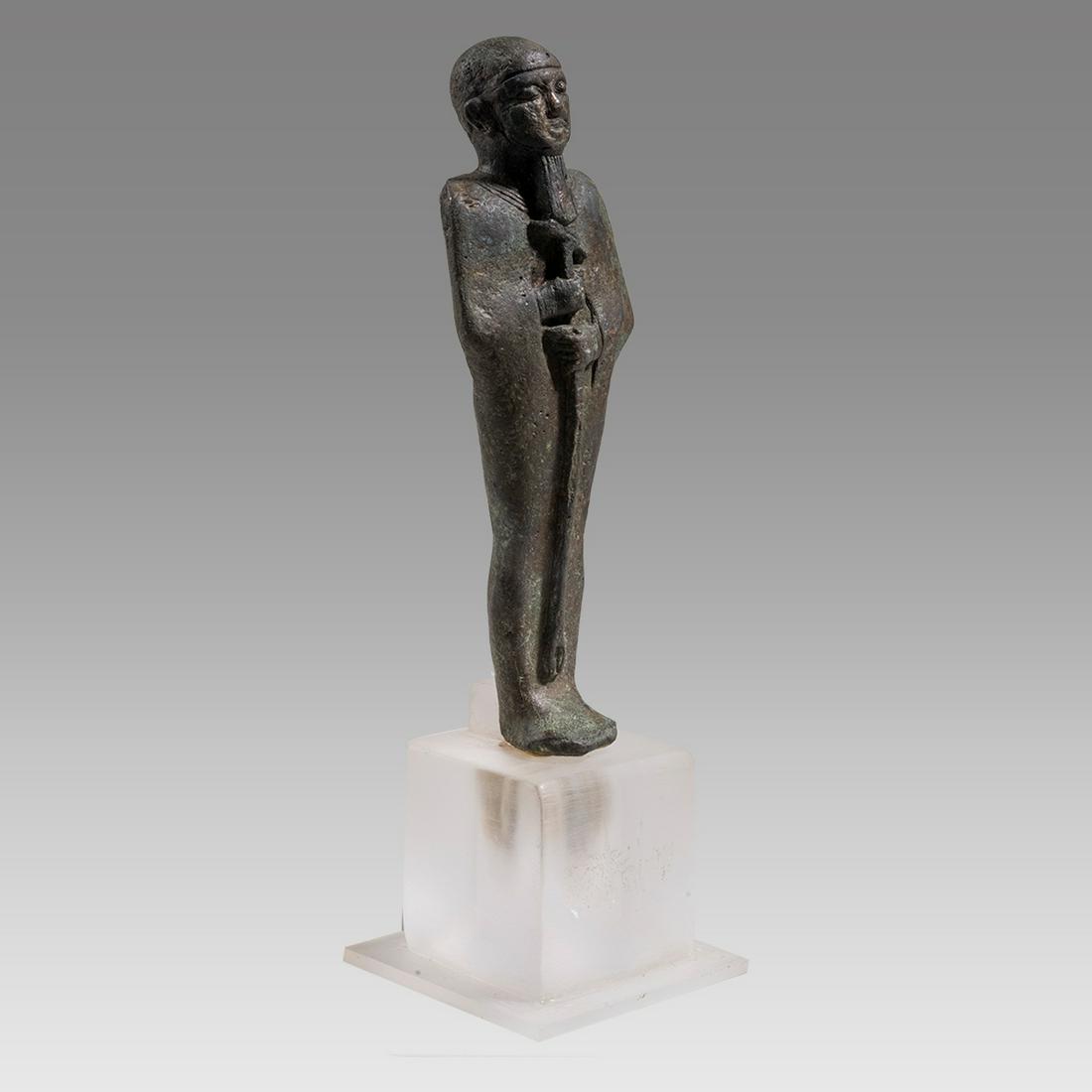 Ancient Egyptian Bronze Figure of Ptah c.26th Dynasty, ca 672 to 525 BC. (1 of 5)