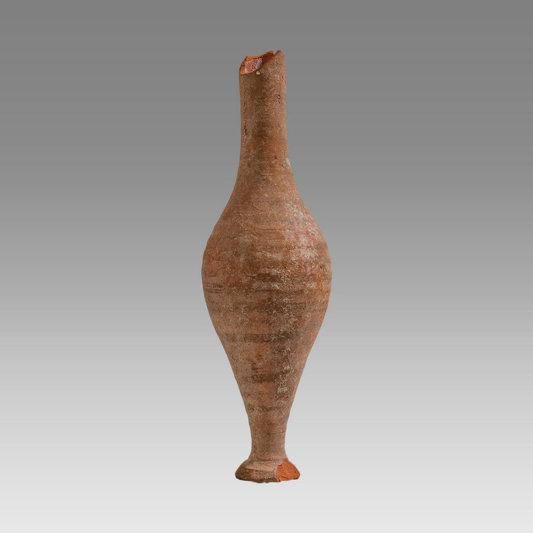 Hellenistic Spindle Bottle, 3rd - 4th Century BC. (1 of 3)