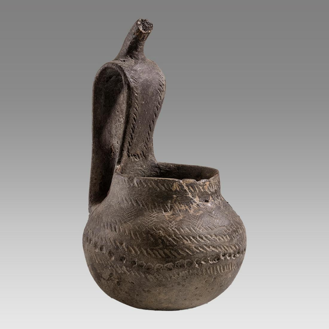 Early Villanovan Pottery Vessel Northern Italy, ca. 8th to 6th century BCE. (1 of 2)
