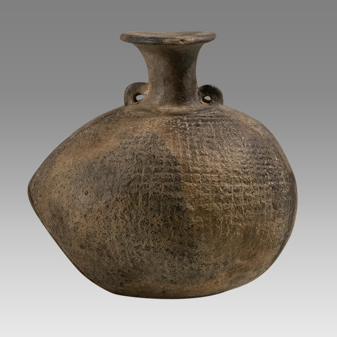 Ancient Chimu Blackware Pottery Vessel Ca. 1000-1250 A.D. Chimu. (1 of 3)