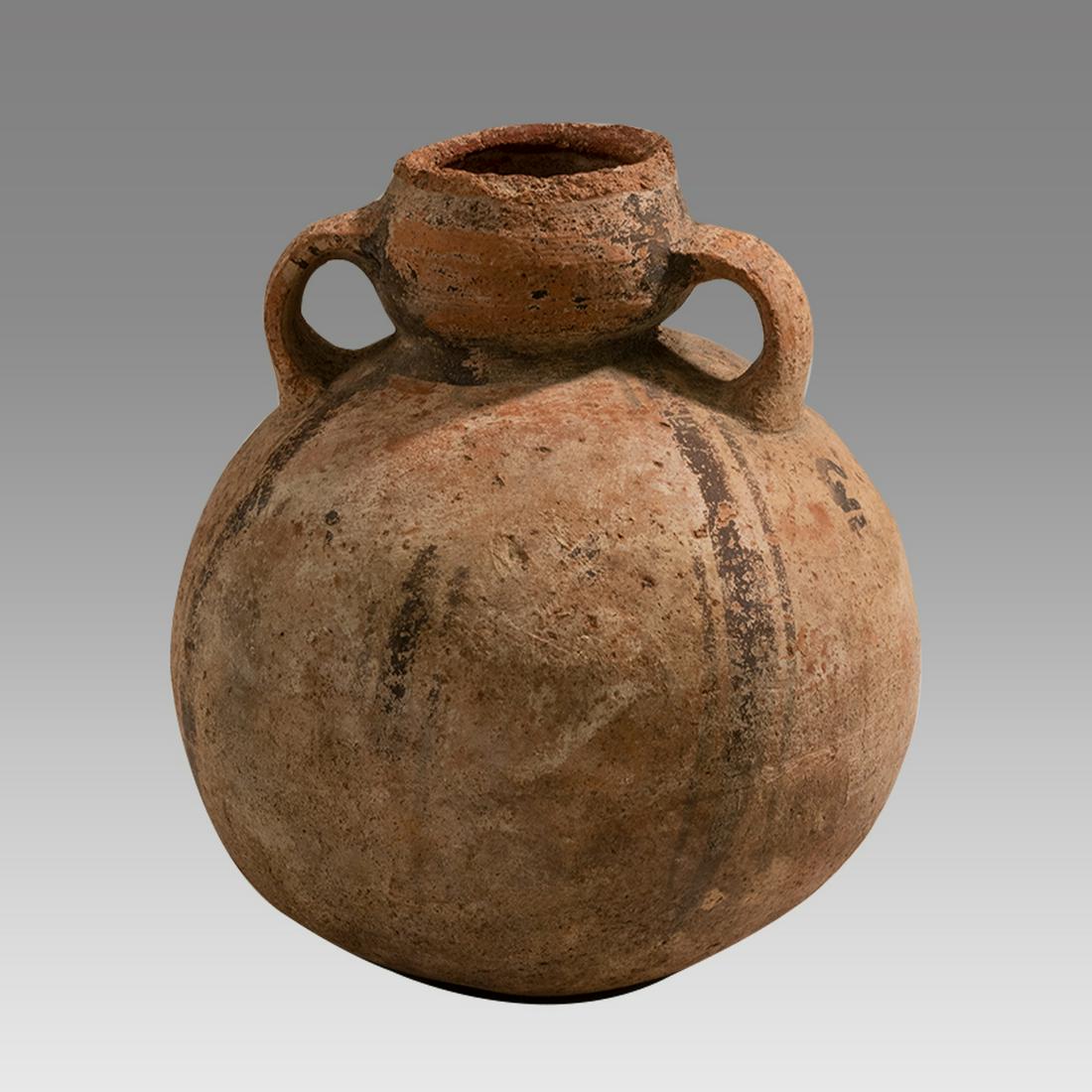 Chancay Bi-Chrome Pottery Jar with Abstract Designs Pre-Columbian, Chancay culture, ca. 800 to 1476 (1 of 3)