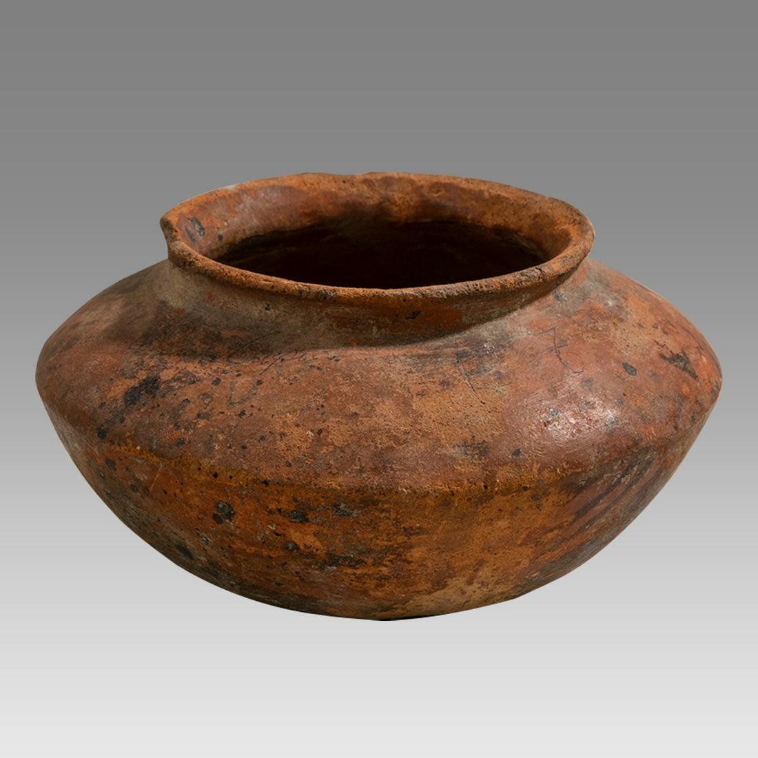 Pre-Columbian, Colombia, Narino Bichrome Vessel, ca. 800 to 1200 CE. (1 of 4)