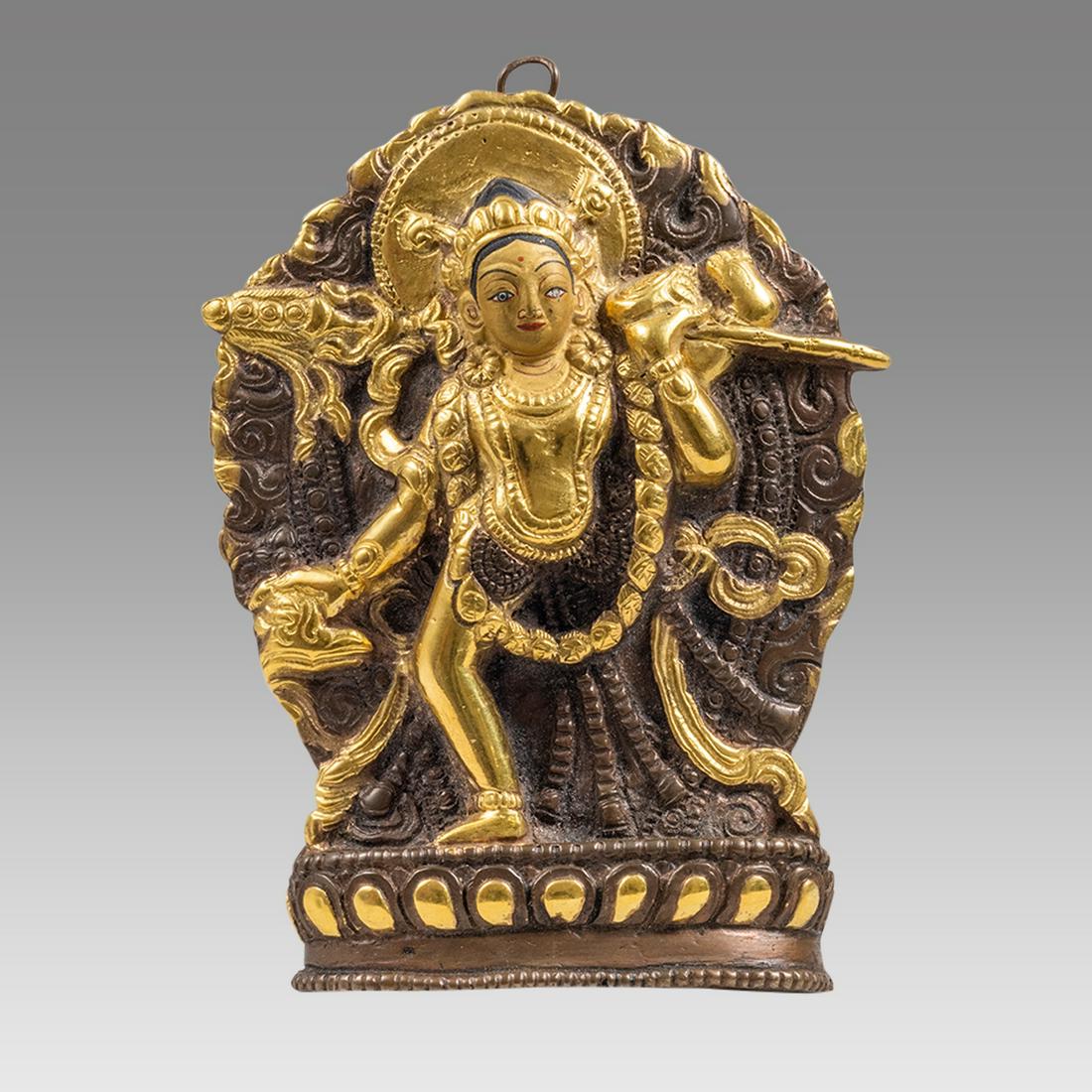 South East Indian Bronze Deity. (1 of 3)