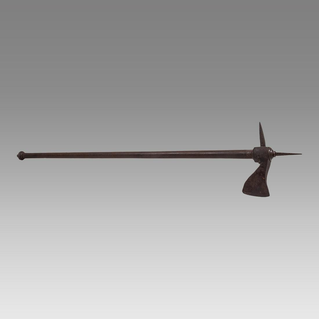 19th century Indo Persian War Axe. (1 of 2)