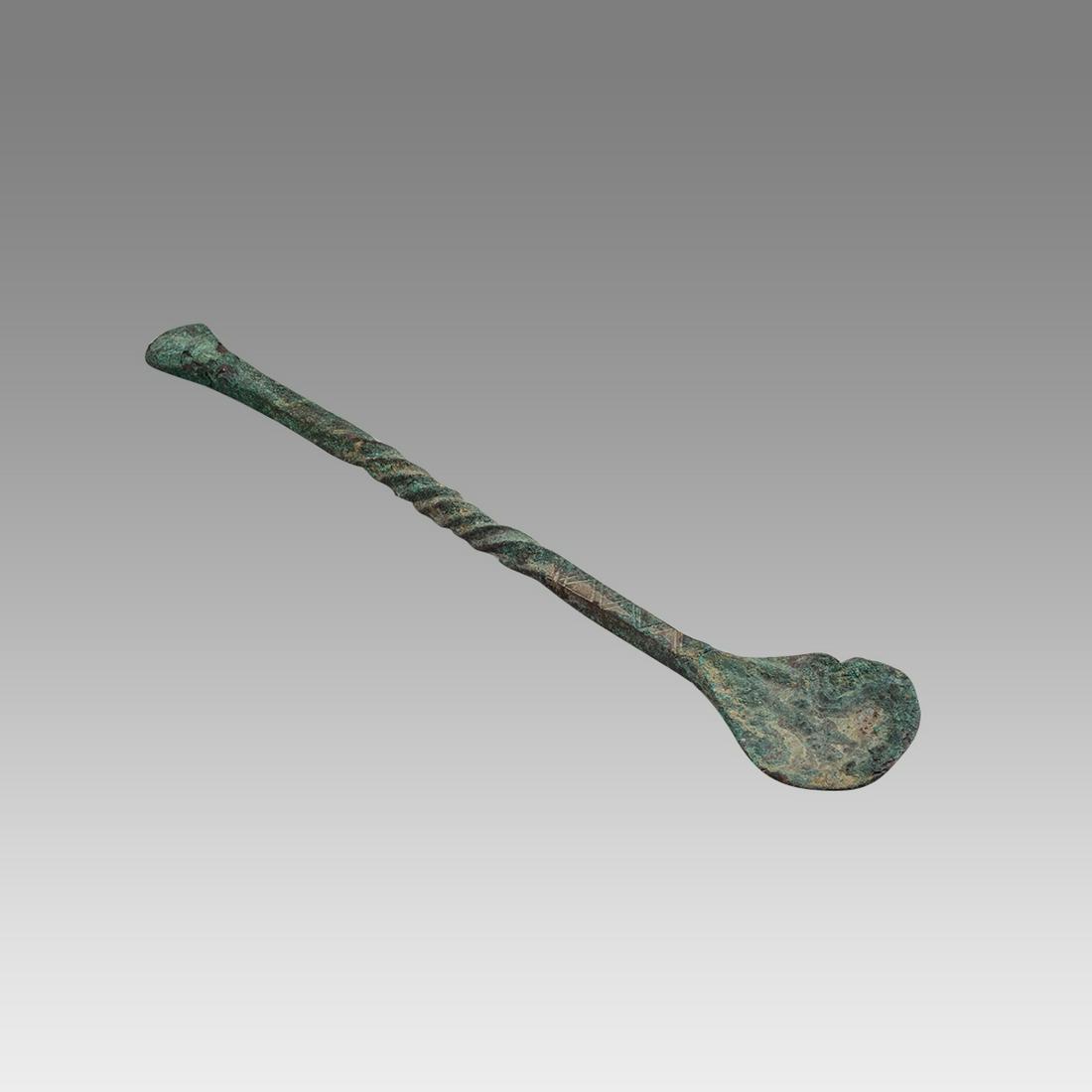 Ancient Roman Bronze Spoon c.1st-2nd century AD. (1 of 2)