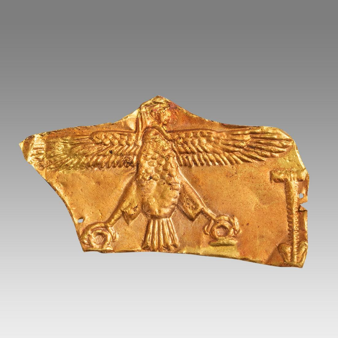 Ancient Ptolemaic Egypt. Ca. 304-30 BC. AV repousse sheet (1 of 2)