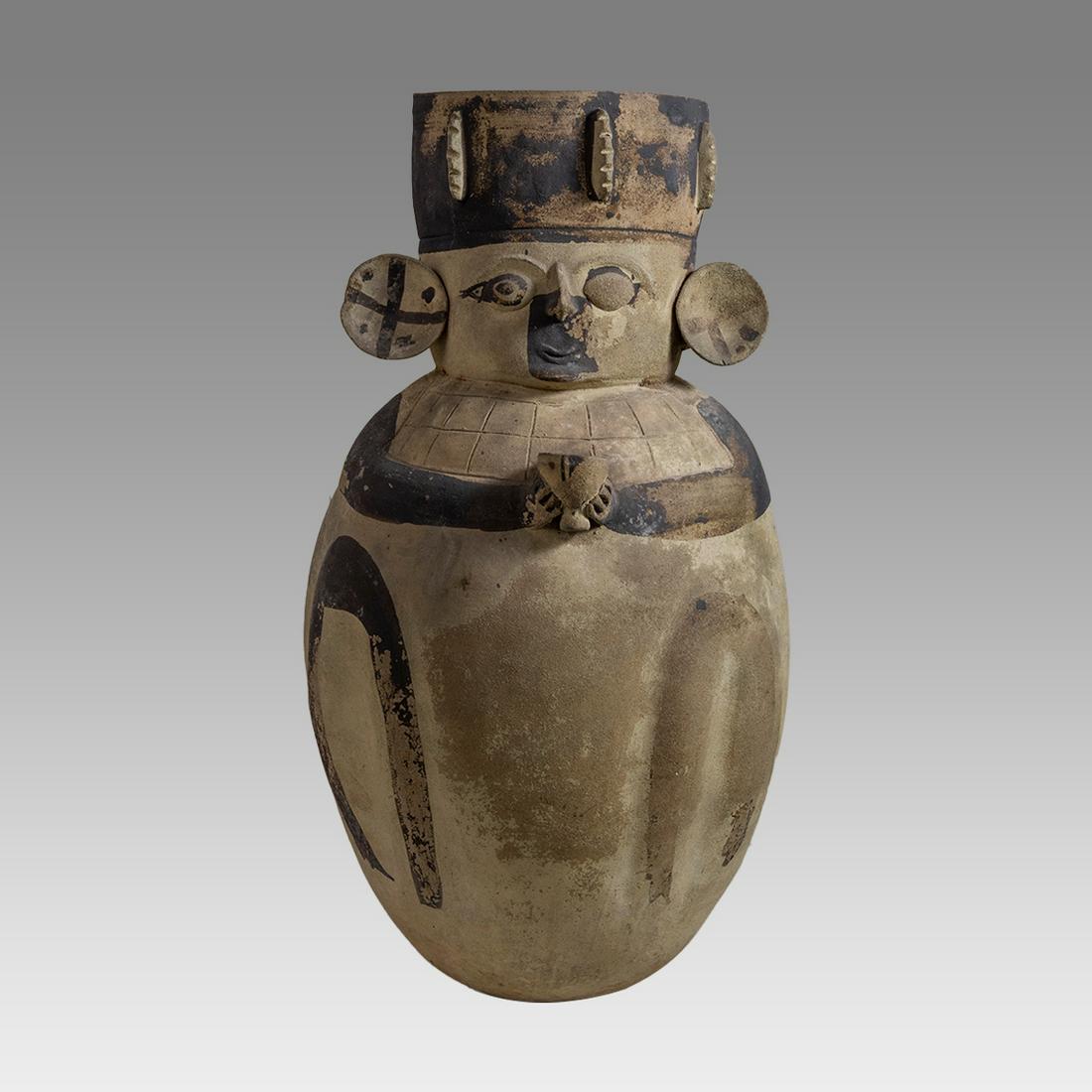 Chancay Style Figural Potter Jar. (1 of 3)