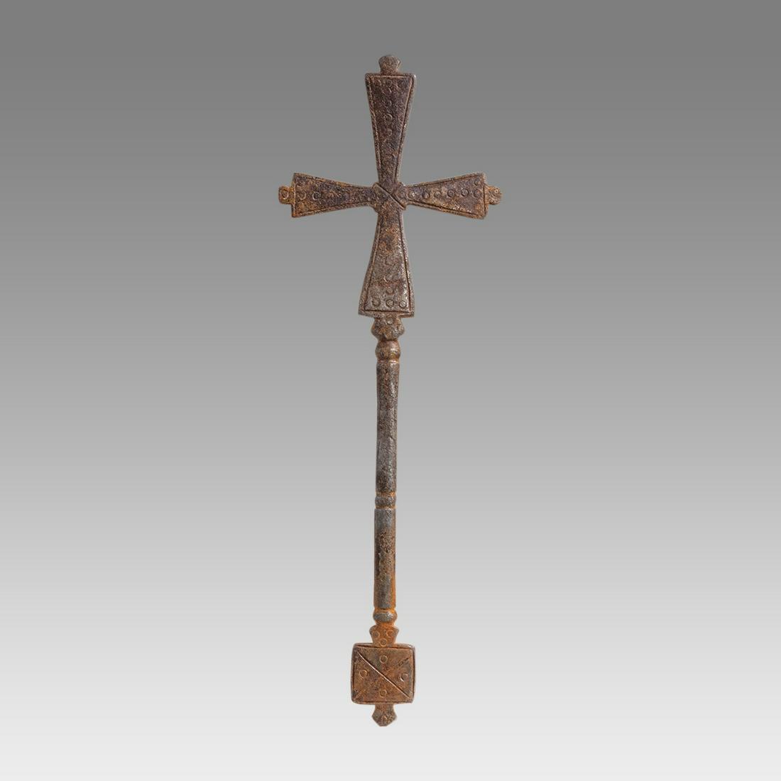 Antique Ethiopian Cast Iron Cross c.late 19th century AD. (1 of 2)
