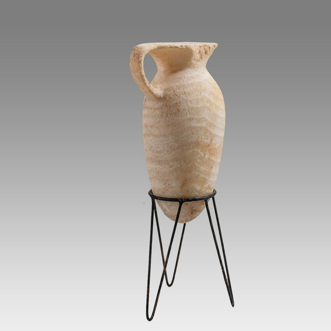 Ancient Roman Egypt Alabaster Jug c.1st century AD. (1 of 2)