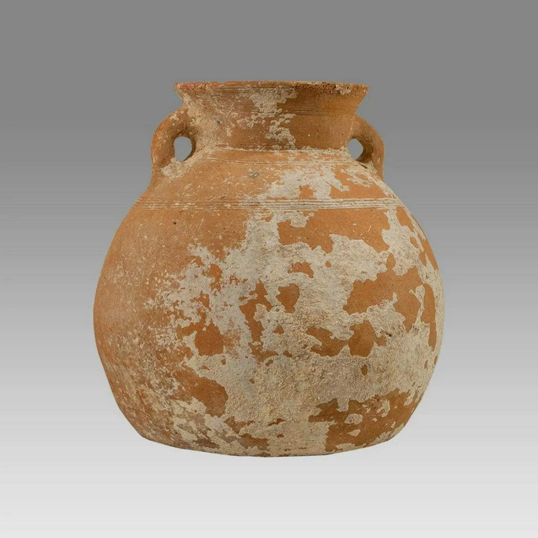 Ancient Holy Land Bronze Age Terracotta Jar c.2000 BC. (1 of 3)