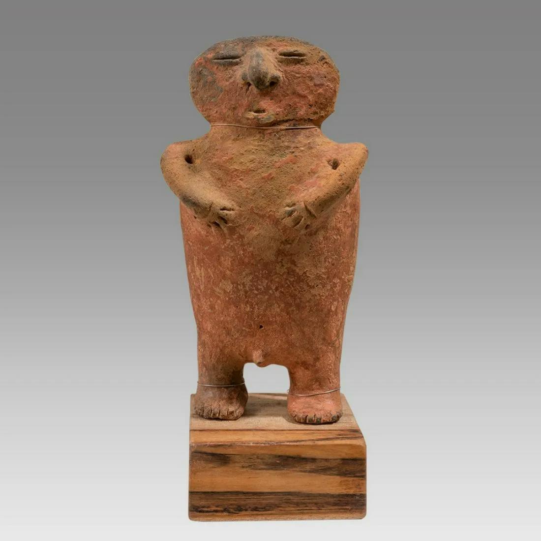 Ancient Pre Columbian Quimbaya Middle Cauca Figure c.1000-1500 AD. (1 of 3)