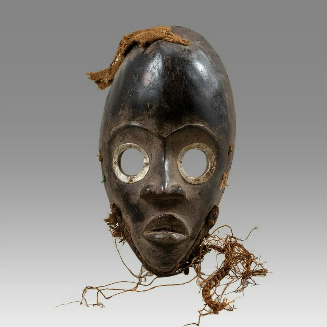 African Ivory Coast Dan Wooden Mask. (1 of 3)