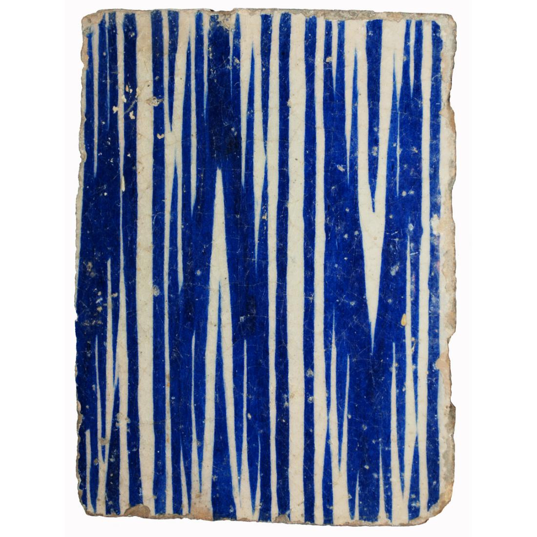 Persian Qajar ceramic Tile c.19th century AD. (1 of 2)