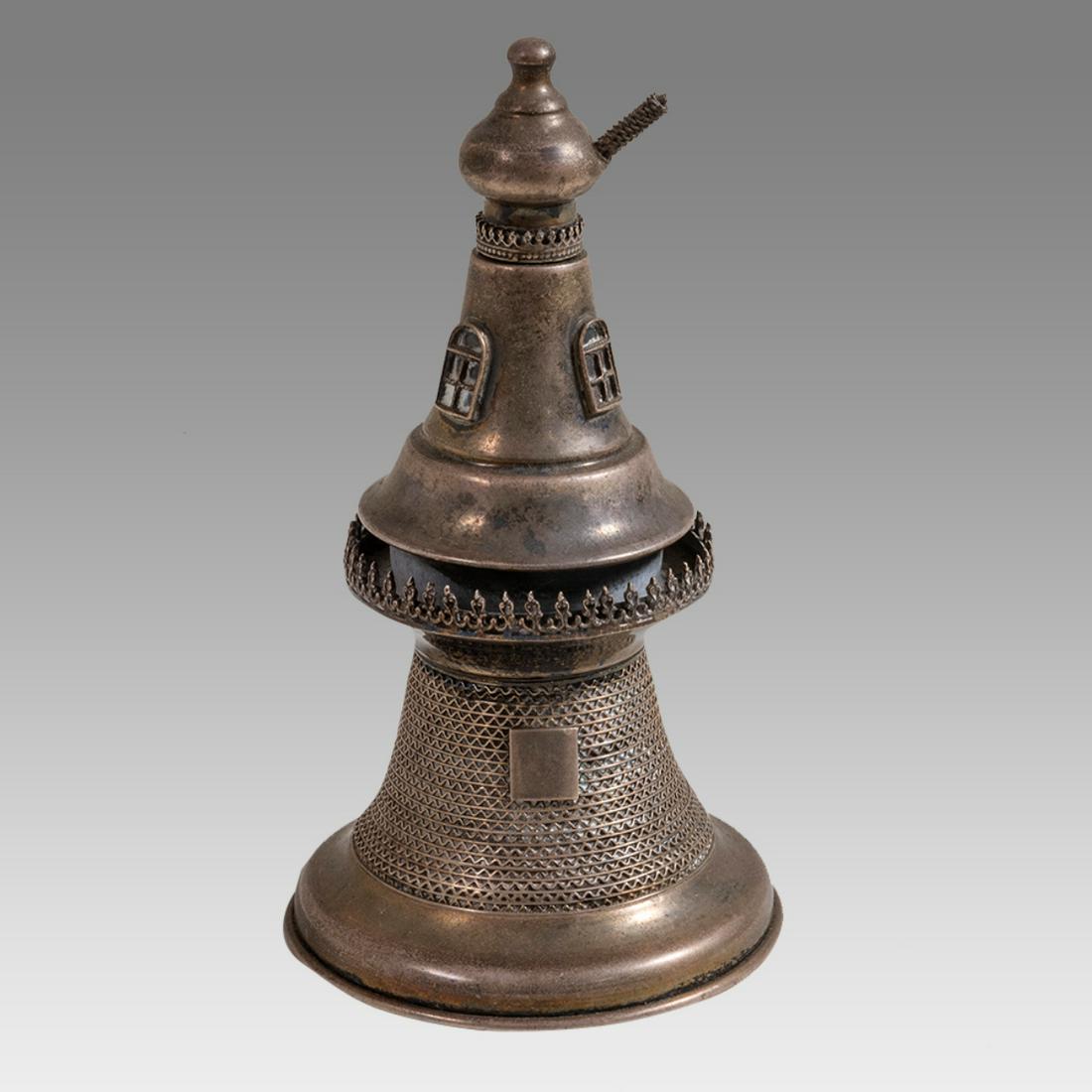 Judaica, Silver Spice Box, Besamim. (1 of 2)