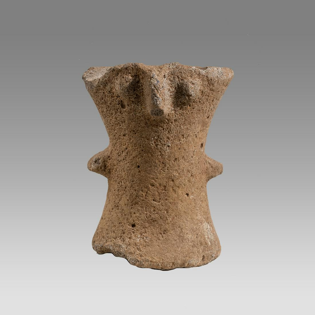 Ancient BASALT ALTAR Idol CHALCOLITHIC PERIOD, CIRCA 4TH MILLENNIUM B.C. (1 of 3)
