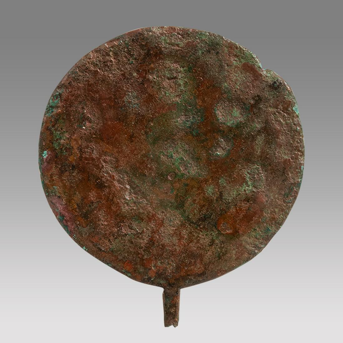 Ancient Egyptian Bronze Mirror c.600-30 BC. (1 of 2)
