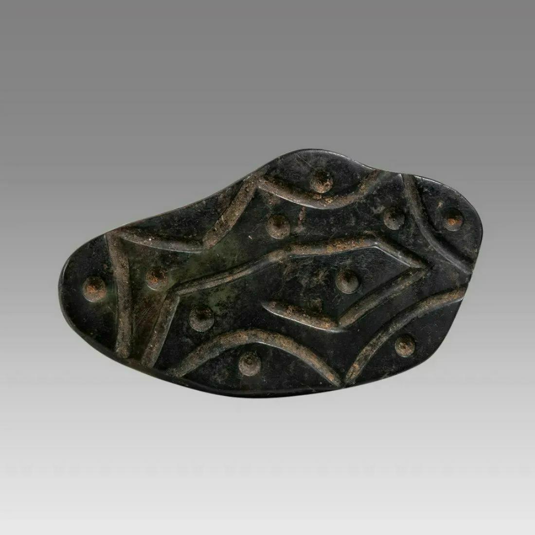 Ancient Pre Columbian Ecuador Jama-Coaque Stamp Seal c.300 BC-500 AD. (1 of 2)