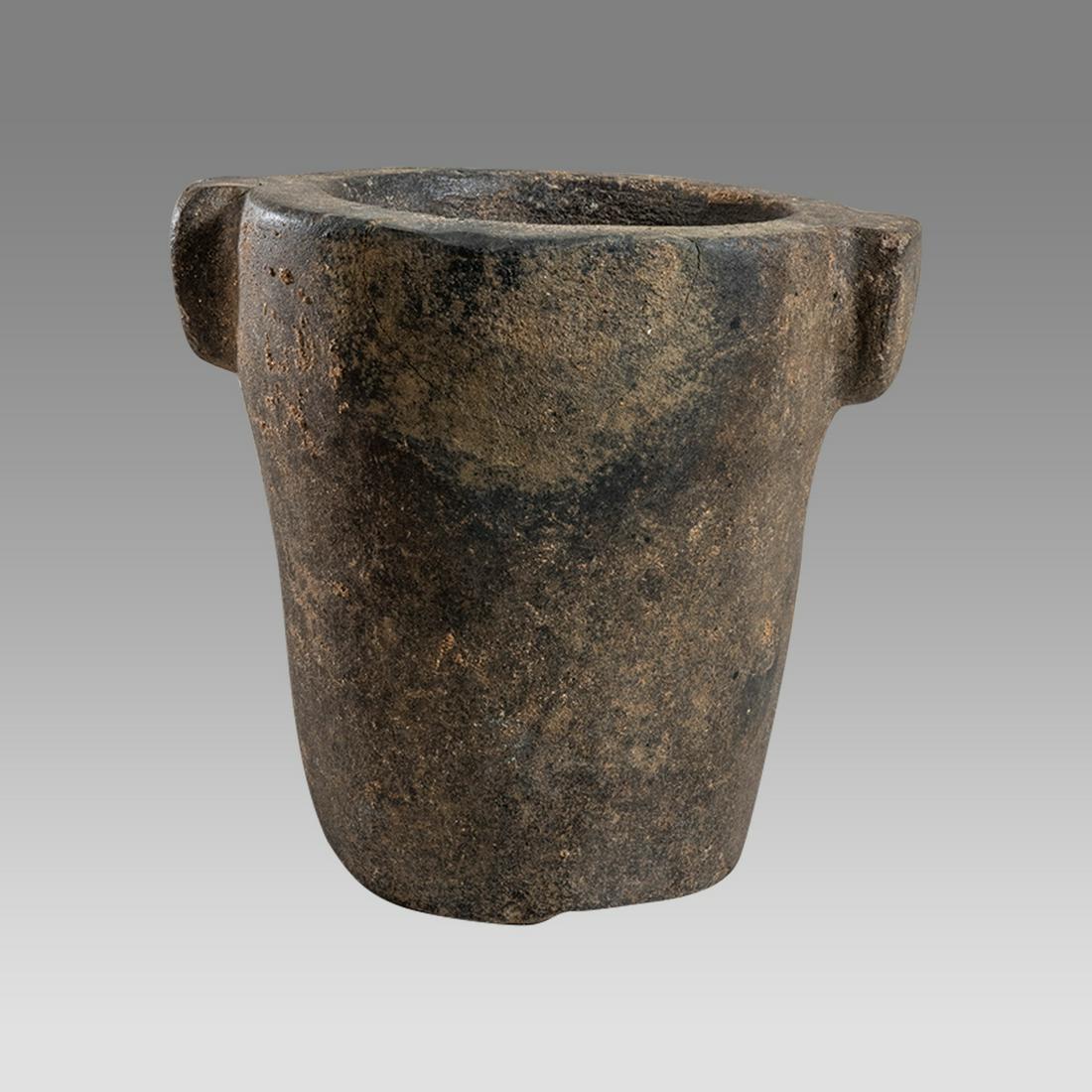 ANCIENT Egyptian Back Stone Vessel c.700 B.C. (1 of 4)