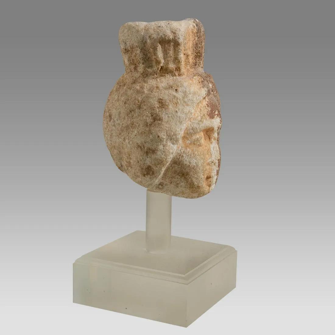 Ancient Roman Marble Head of a goddess c.2nd century AD. (1 of 3)