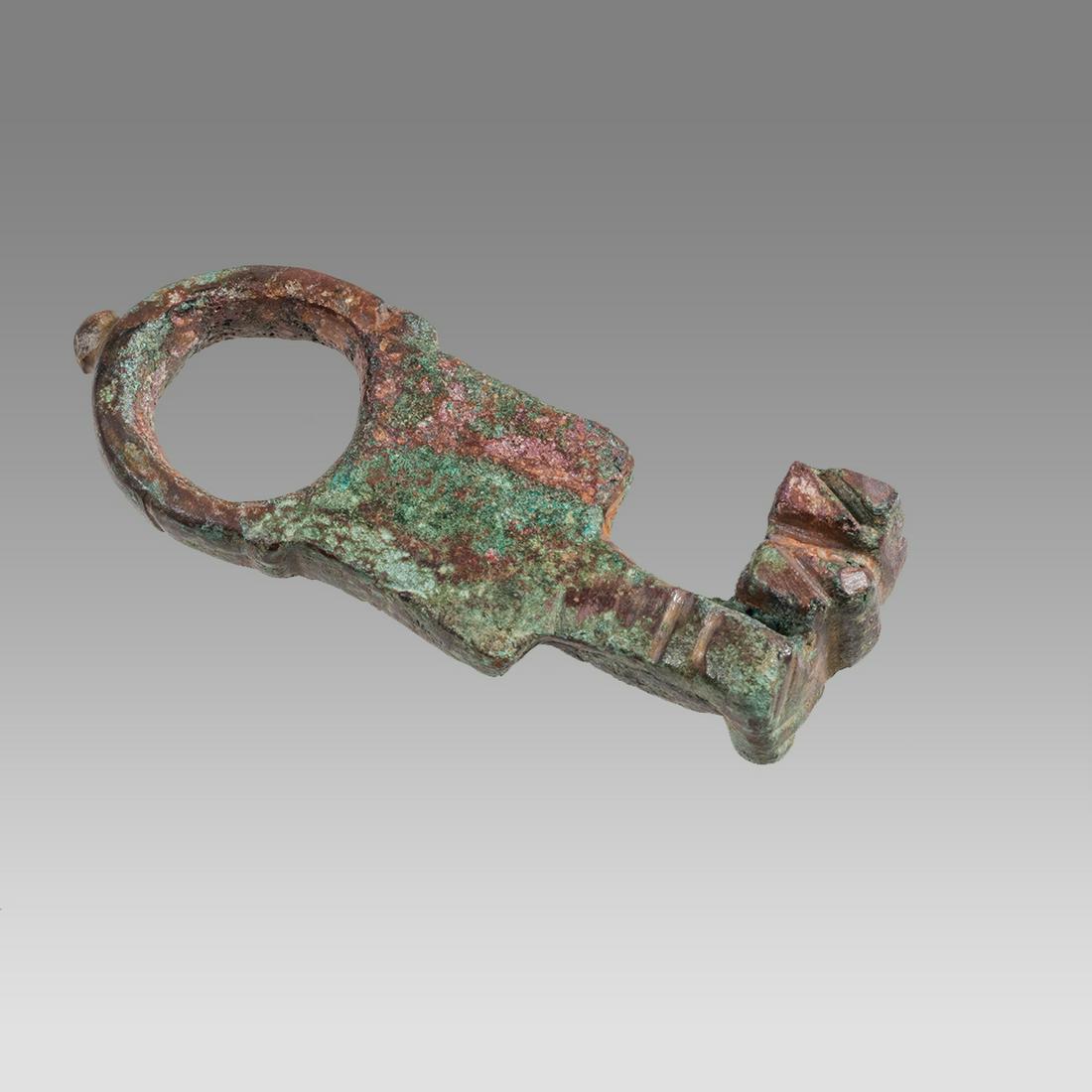 Ancient Roman Bronze Key RIng c.1st2nd century AD. (0181) on Mar 26