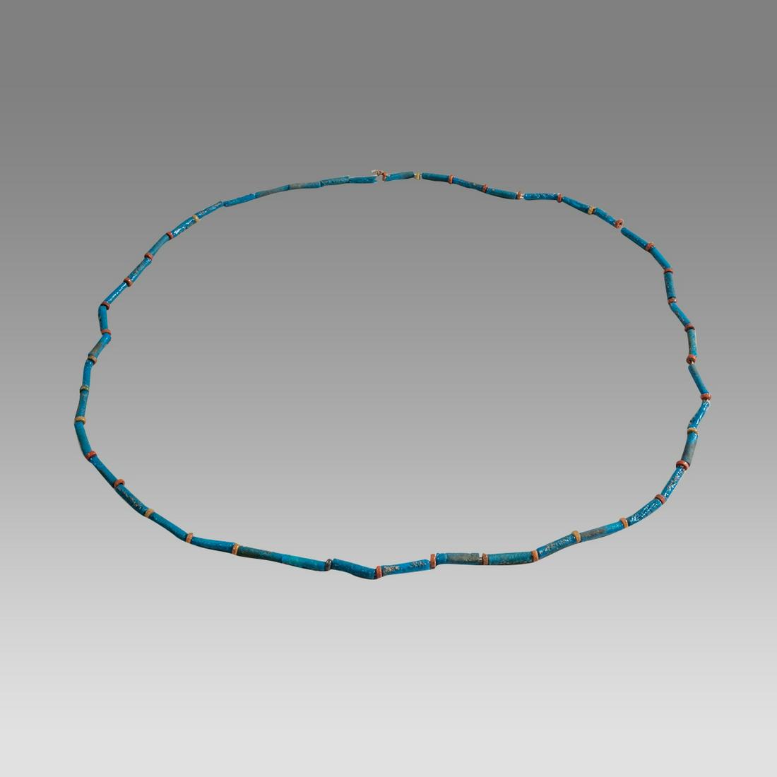 Ancient Egyptian Mummy Bead Necklace c.1500-30 BCE, (1 of 1)