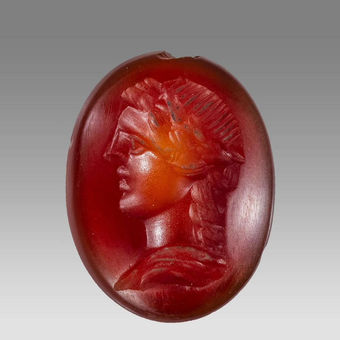 Ancient Roman Agate Intaglio c.1st-4th century AD. (1 of 1)