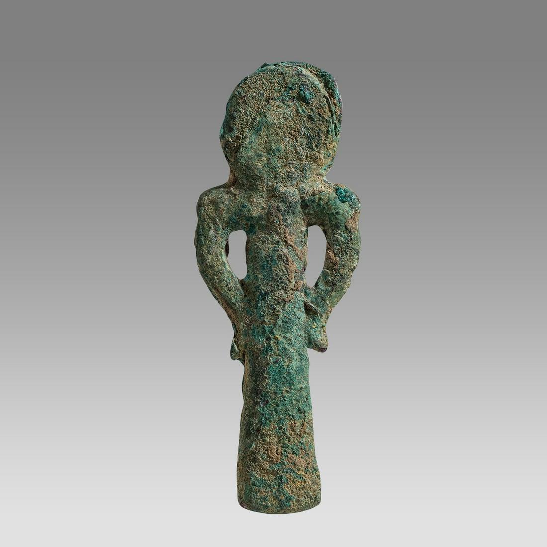 Ancient Bactrian Bronze Idol c.2nd century BC. (1 of 2)