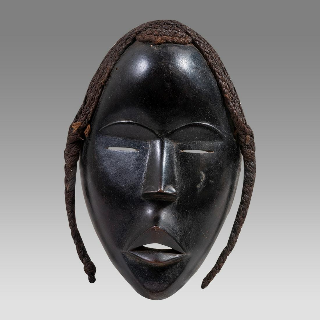 African Ivory Coast Dan Wooden Mask. (1 of 3)
