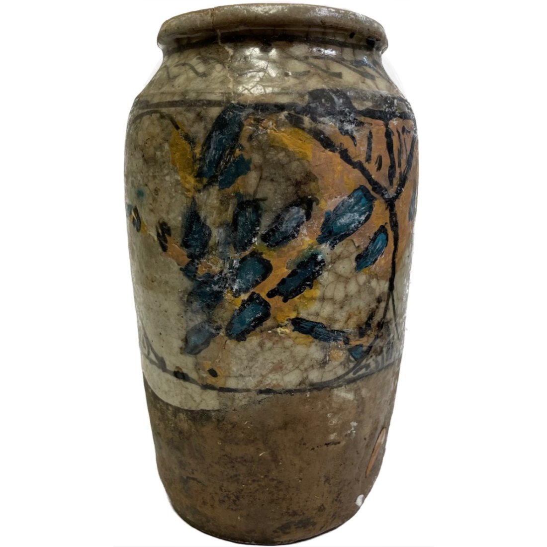 Persian Safavid Ceramic Vase c.18th century AD. (1 of 2)