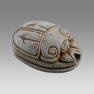 Ancient Egyptian Steatite stone Scarab Hyksos c.1650-1550 BCE.