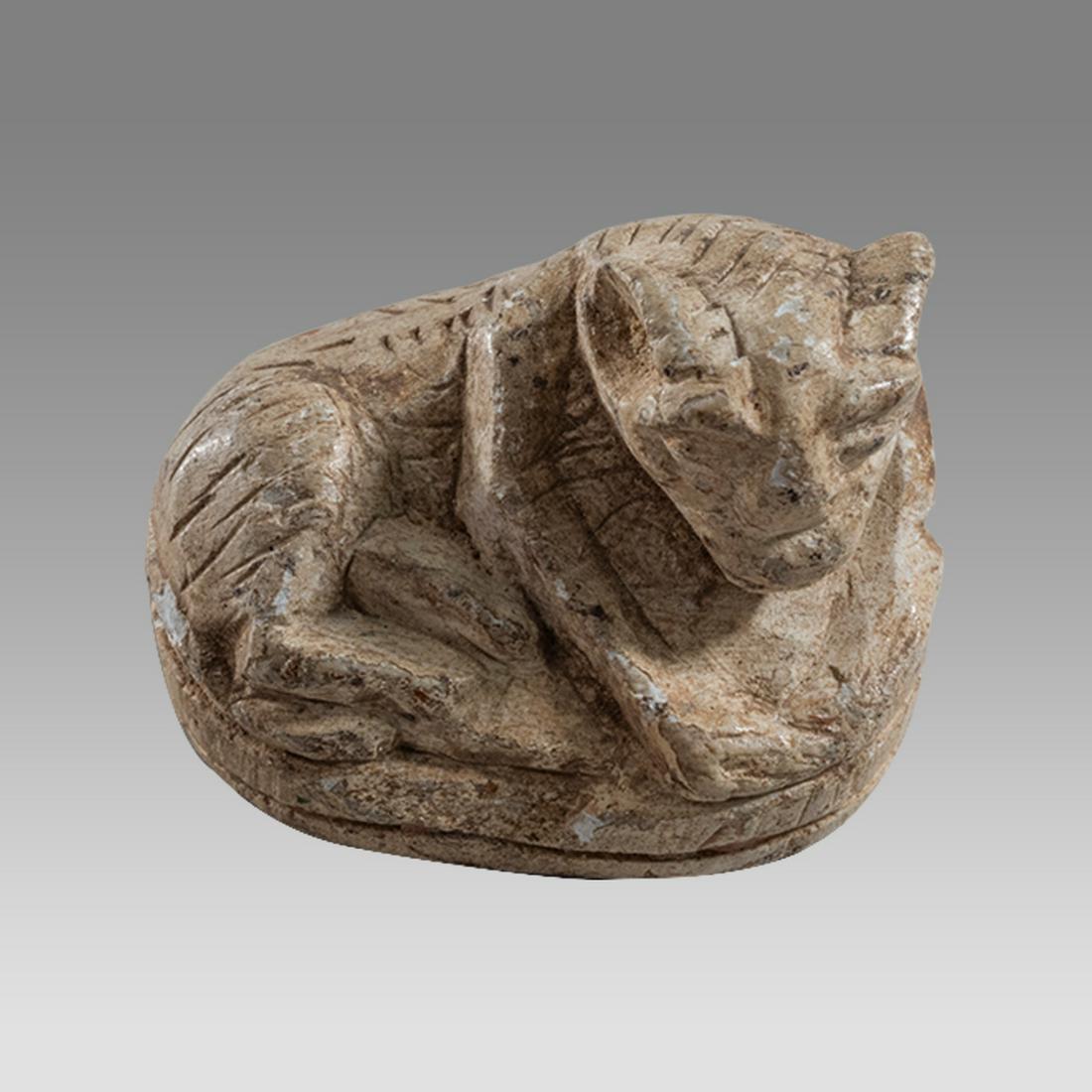 Ancient Egyptian Steatite stone Scarab Amulet Probably c.700 BCE. (1 of 2)