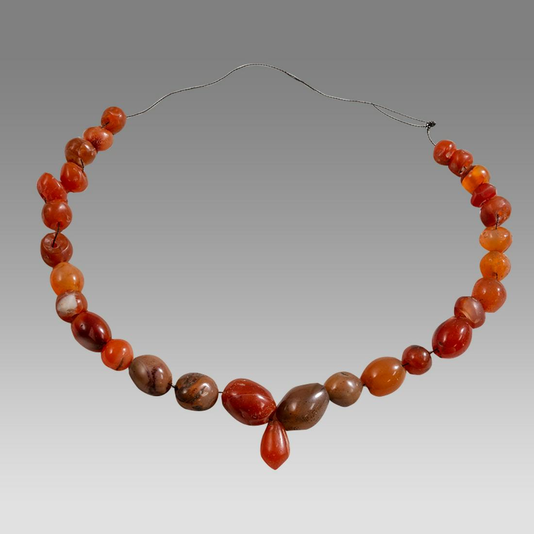 Ancient Roman Agate Beads Necklace c.2nd century AD. (1 of 1)
