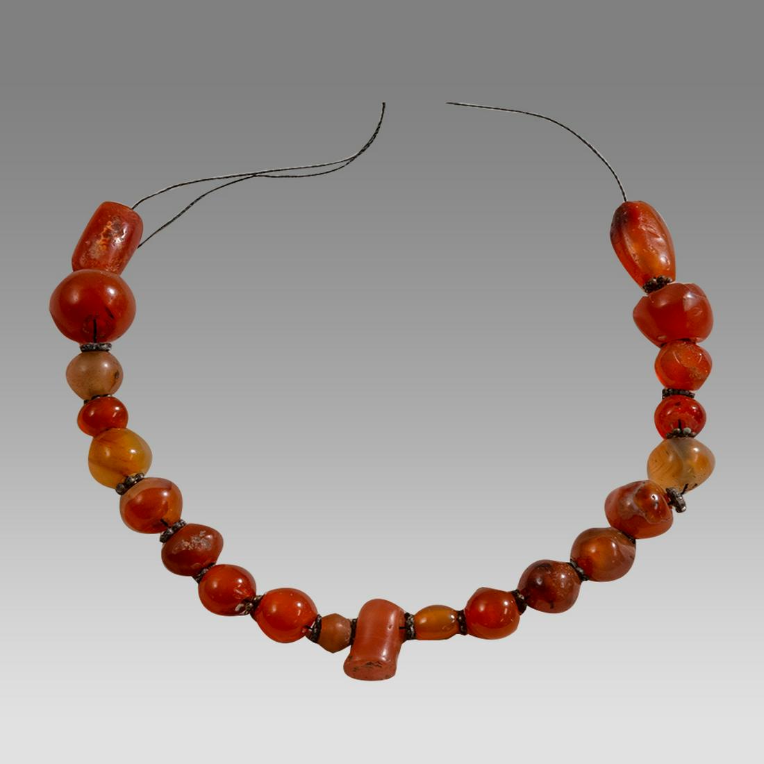 Ancient Roman Agate Beads Bracelet c.2nd century AD. (1 of 1)