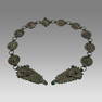 Antique Islamic Persian Silver Belt.