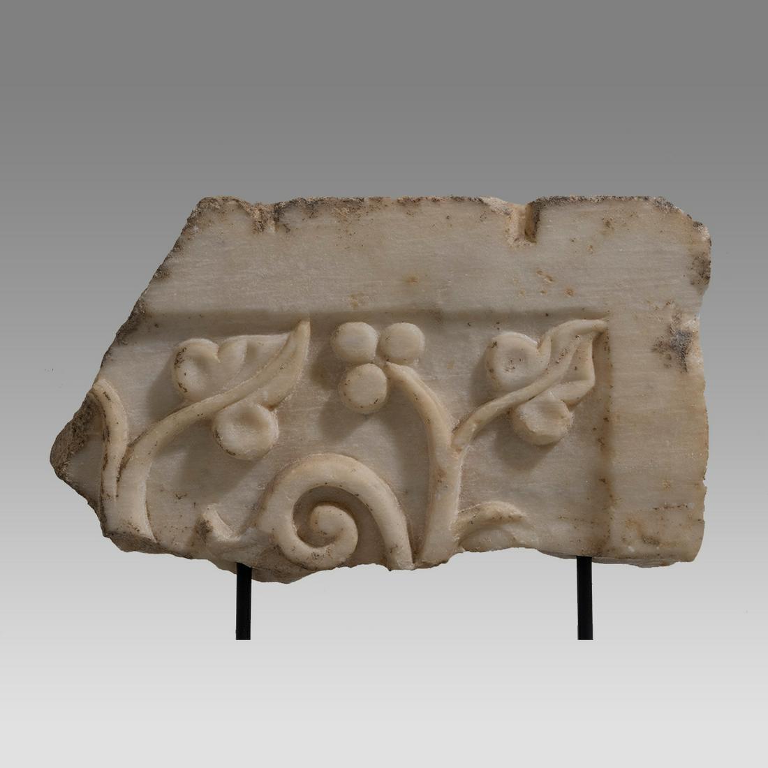 Ancient Roman Marble architectural Fragment c.1st-2nd century AD. (1 of 2)
