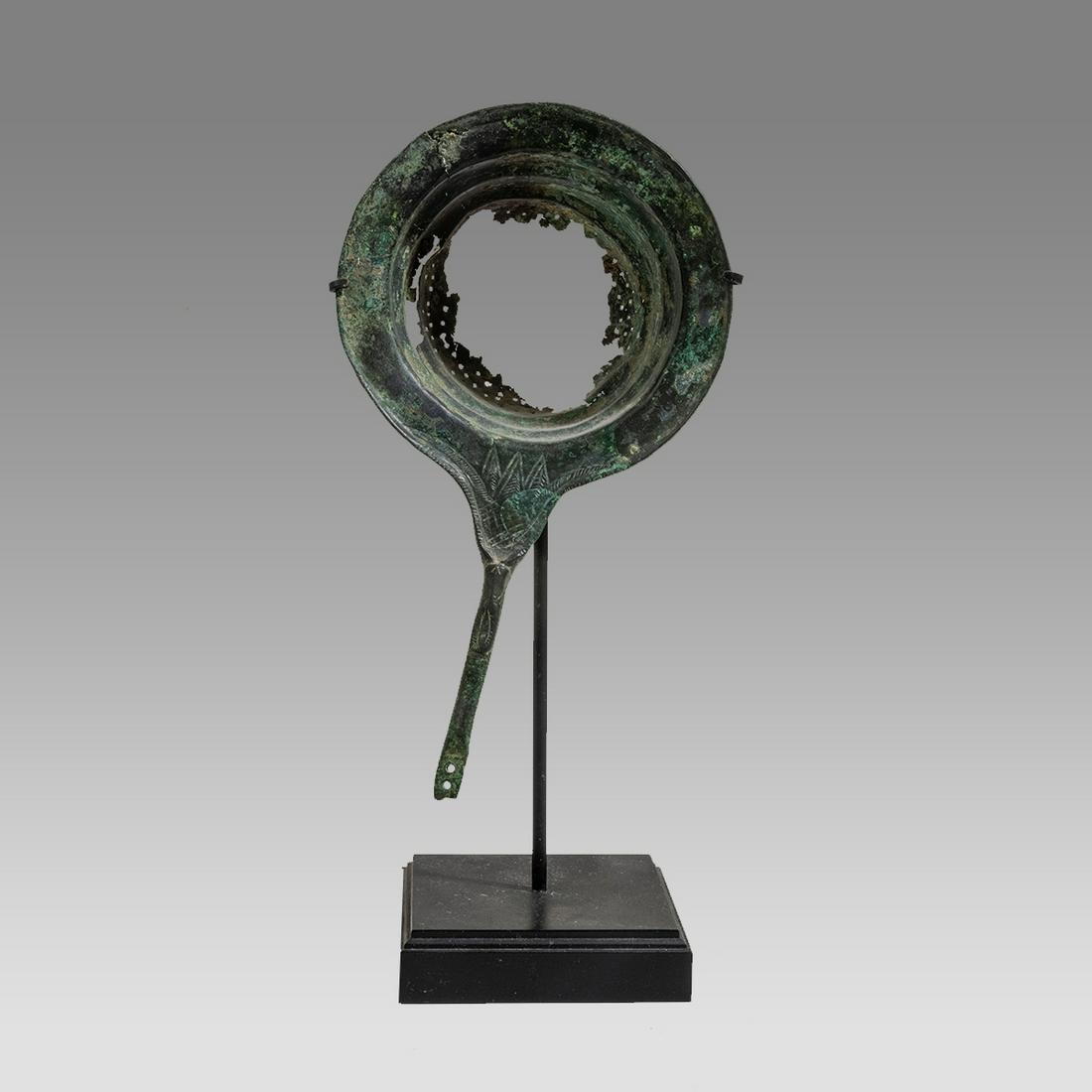 Ancient Roman Bronze Strainer c.1st-2nd century AD. (1 of 2)