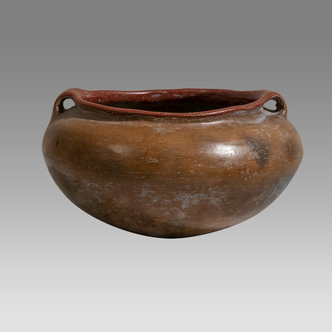Ancient Pre Columbian Mayan Bowl, Ca. 600 to 900 AD. (1 of 3)