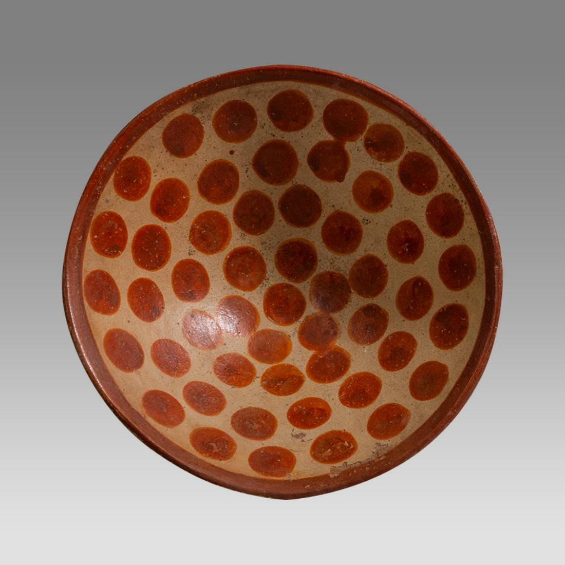 Ancient Pre Columbian Cajamarca, Pottery Bowl c. 1000 to 1200 AD. (1 of 3)