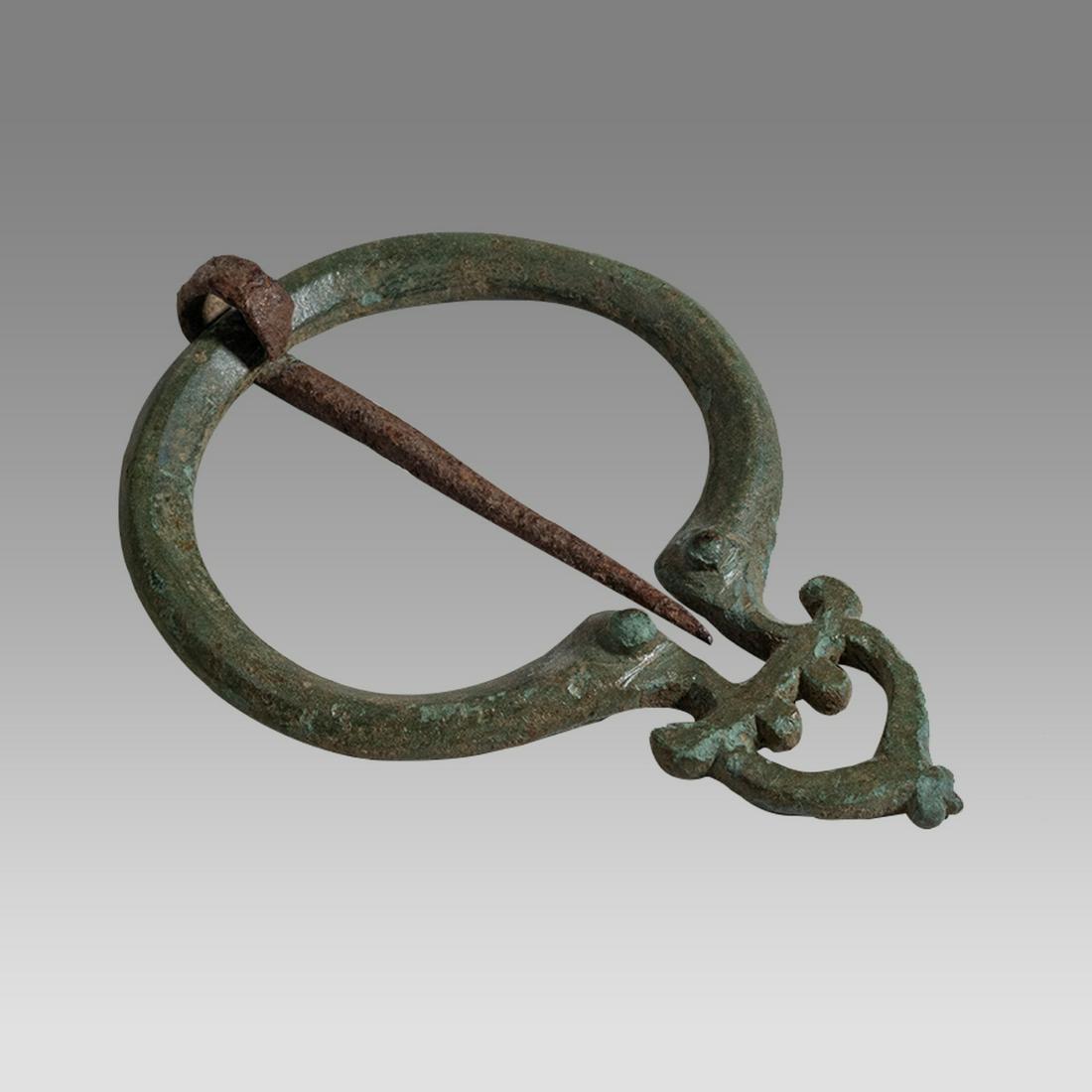 Ancient Roman military Bronze Ring Buckle c.2nd century AD. (1 of 2)