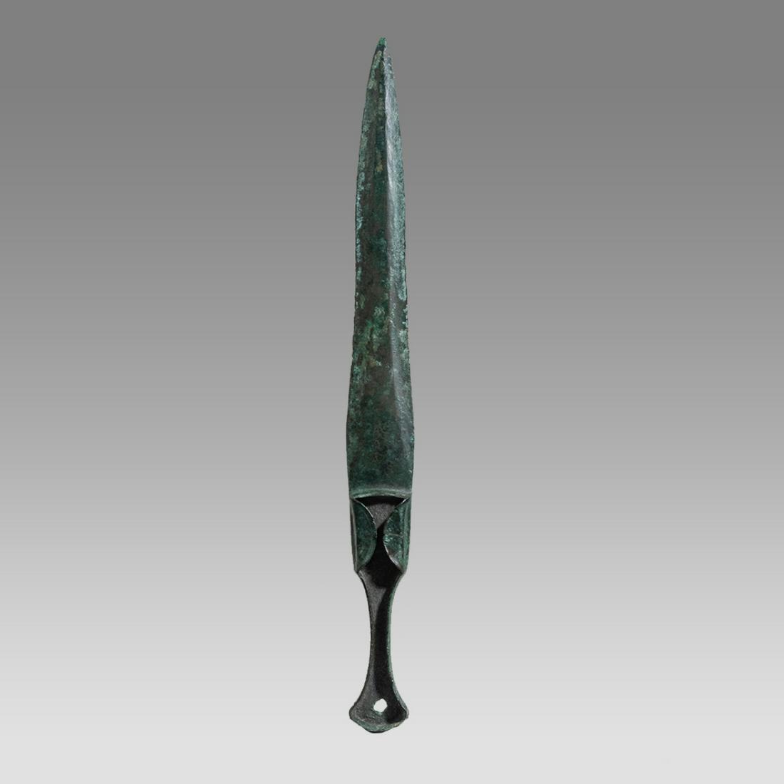 Ancient Luristan Bronze Dagger c.1000 BC. (1 of 2)