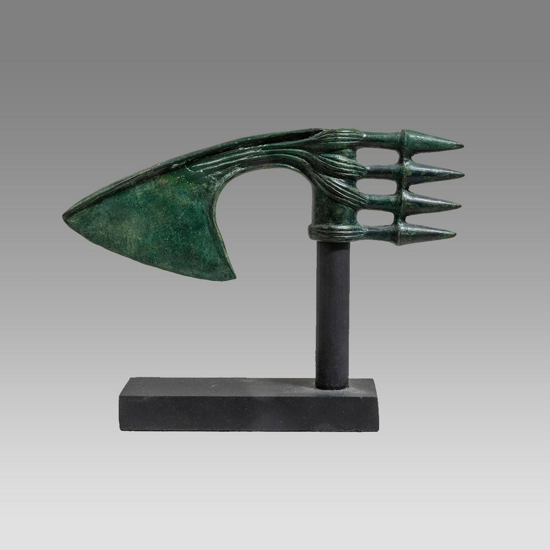 Ancient Luristan Bronze Axe c.1000 BC. Ex Axel Guttmann. (1 of 2)