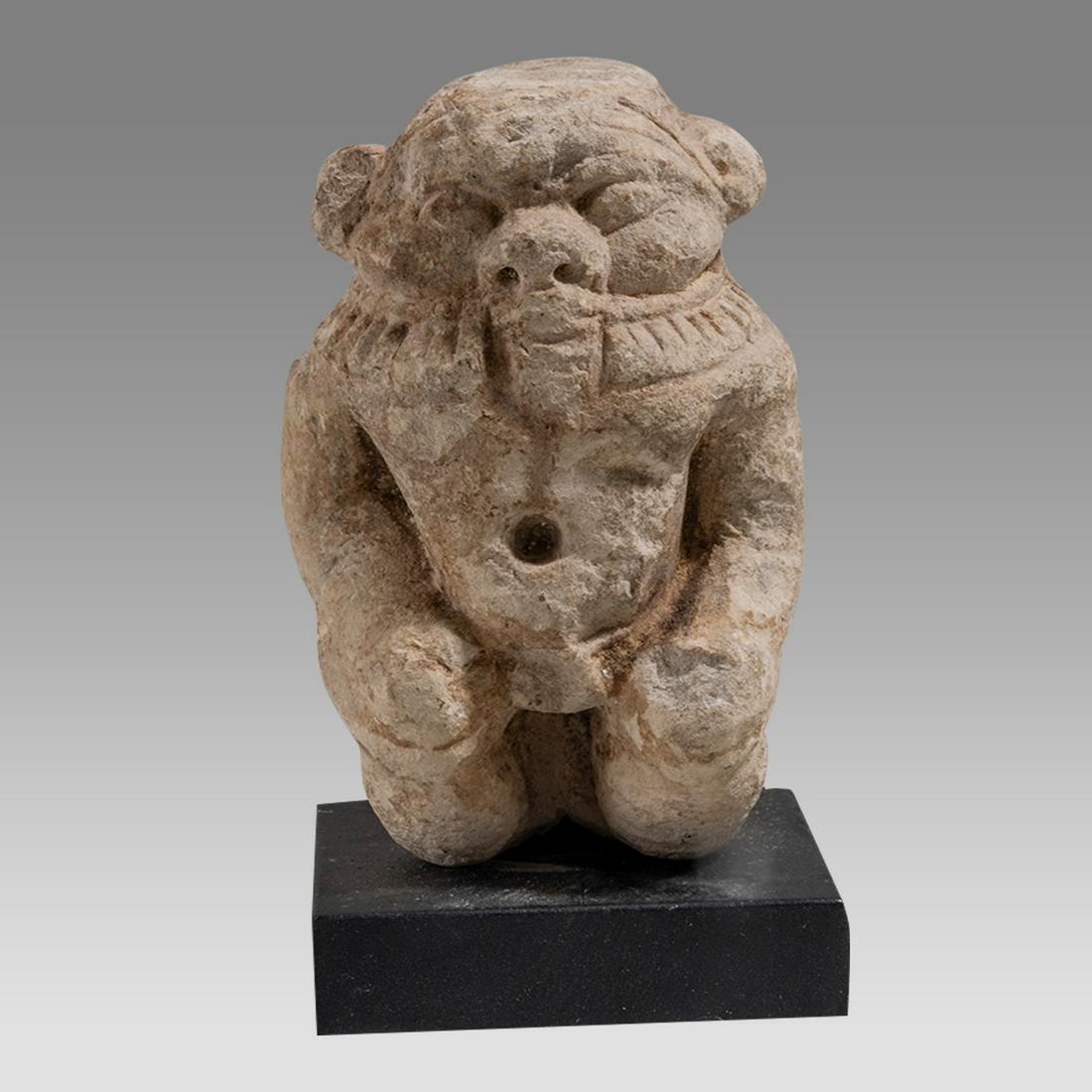 Ancient Egyptian Limestone Bes c.664-332 BC. (1 of 3)