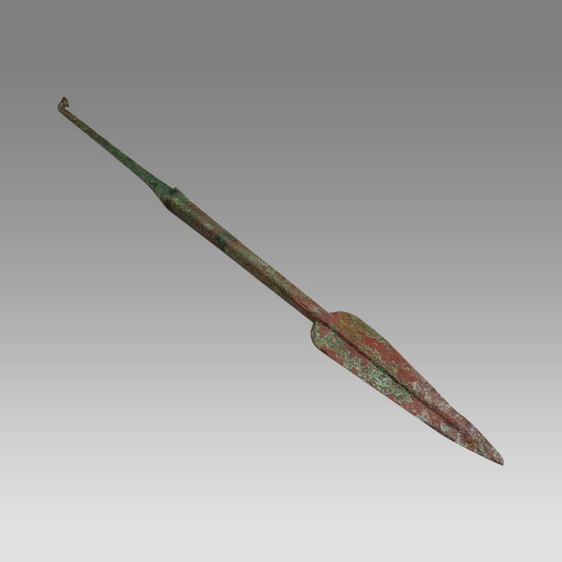 Ancient Luristan Large Bronze Spear c.1000 BC. (1 of 2)