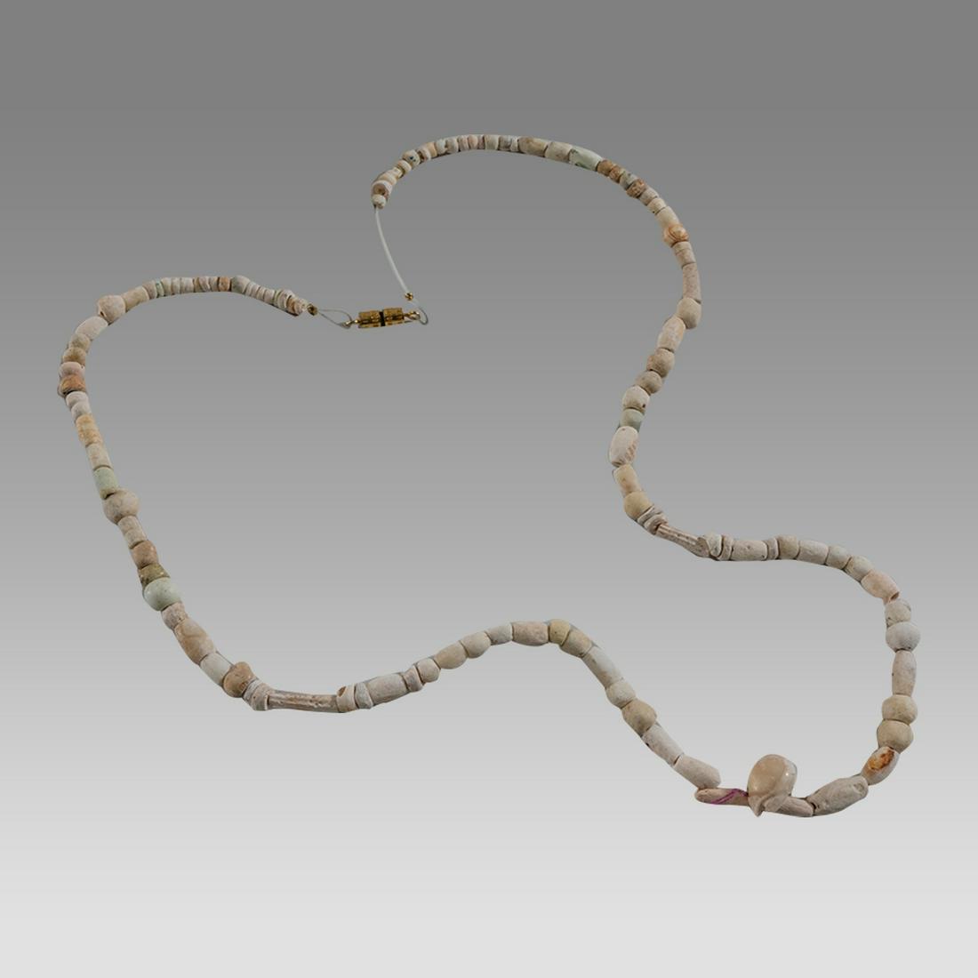 Ancient Roman/Islamic Ceramic Beads Necklace c.1st-8th century AD. (1 of 1)