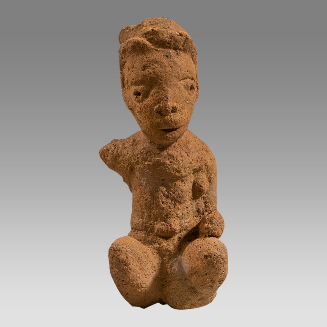 Nok figure-Terracotta Figure. NOK. NIGERIA, II CENTURY BC - II CENTURY CE. (1 of 3)