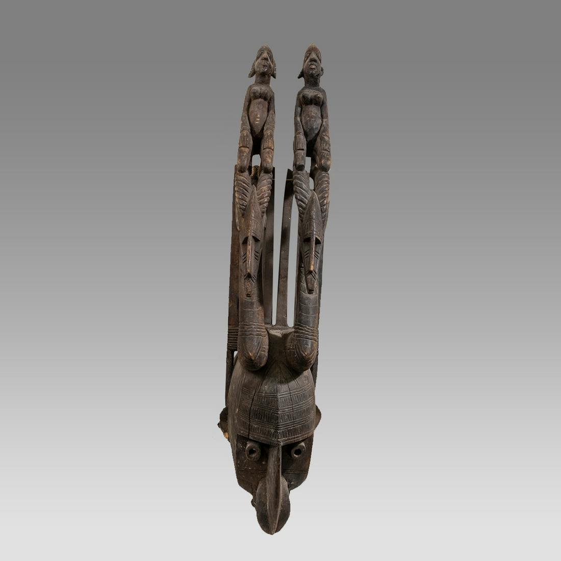 Large African, Ivroy Coast Carved Wood Large Mask. (1 of 3)