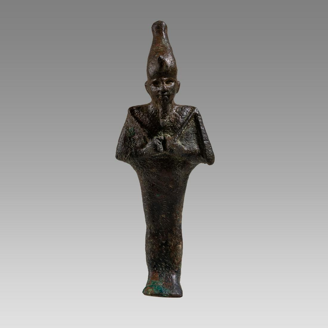 Ancient Egyptian Bronze Osiris 26th-30th Dynasty, ca. 664-342 B.C. (1 of 3)