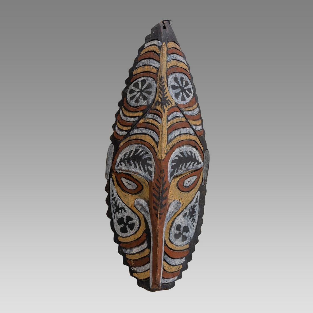 Middle Sepik River mask, Kanganamon Village, Papua New Guinea, (1 of 3)