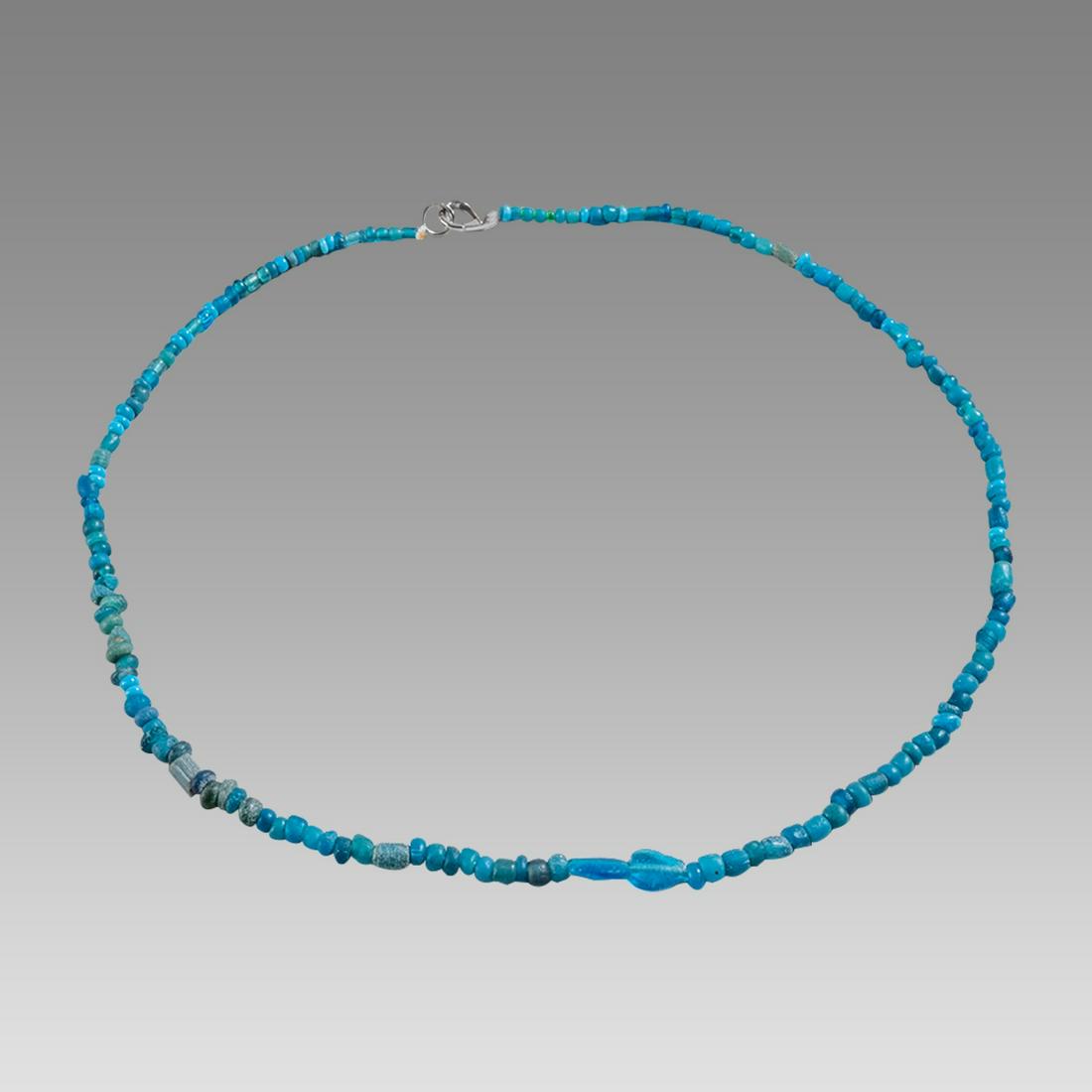 Ancient Roman Glass Bead Necklace c.200 AD. (1 of 1)